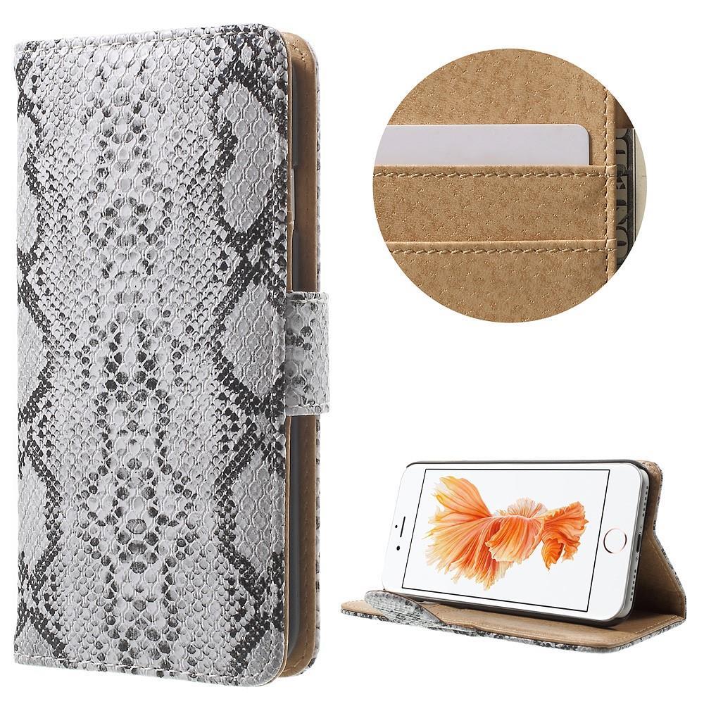 Wallet Case für Apple iPhone 8 7 SE 2020 Snake Schlange Muster Etui