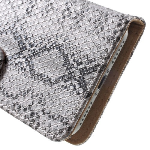 Wallet Case für Apple iPhone 8 7 SE 2020 Snake Schlange Muster Etui