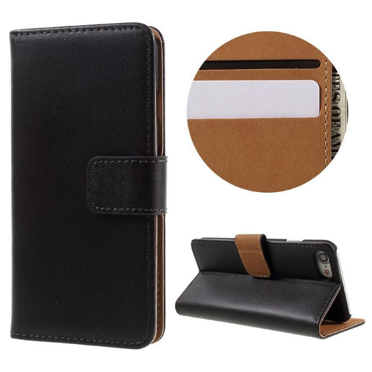 Wallet Case für Apple iPhone 8 7 SE 2020 Genuine Split Echt Leder