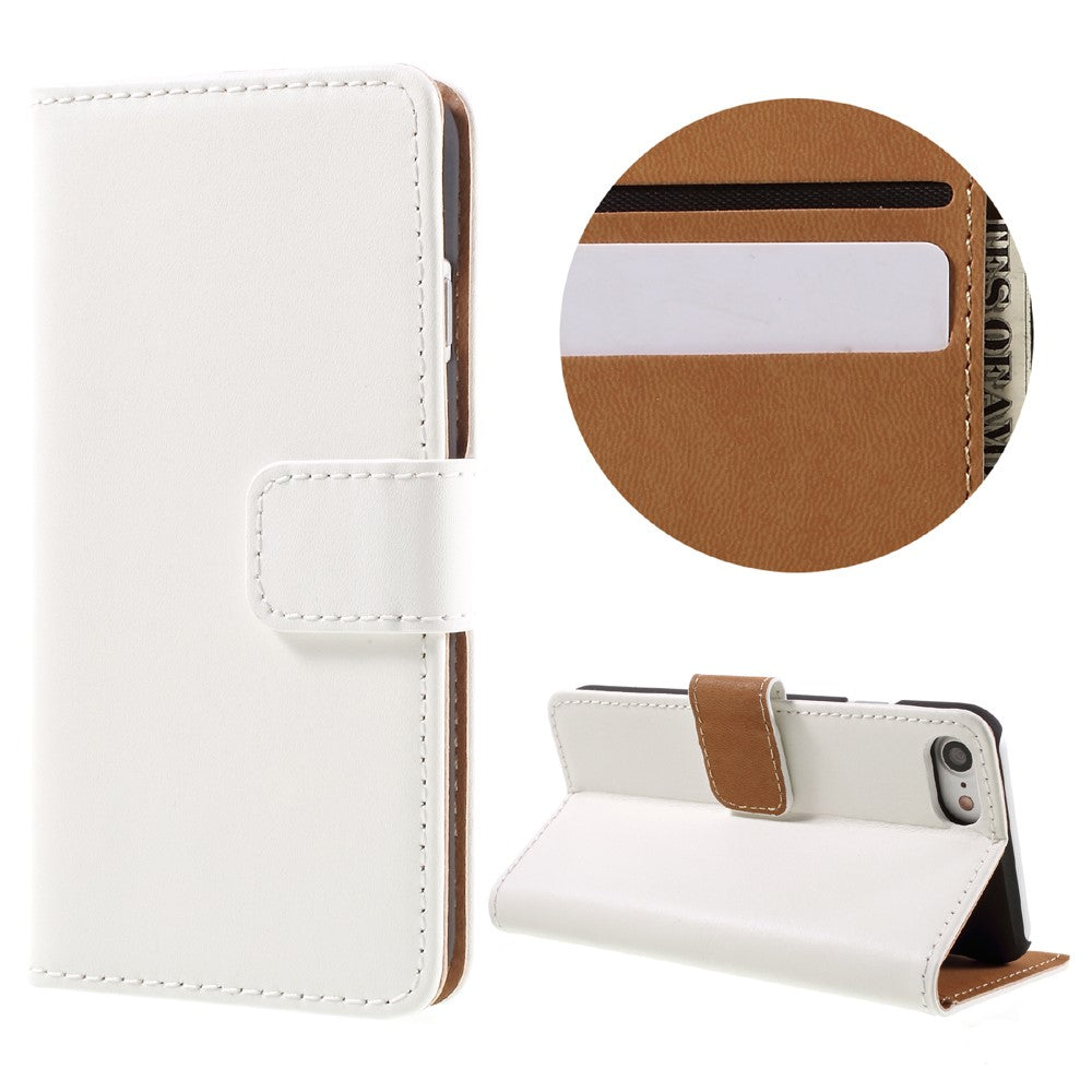 Wallet Case für Apple iPhone 8 7 SE 2020 Genuine Split Echt Leder