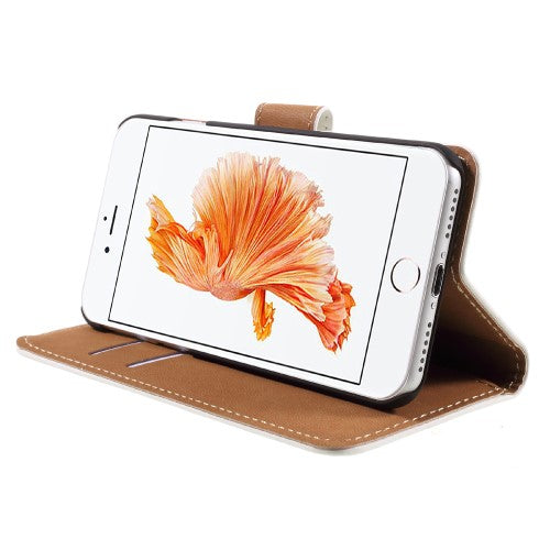 Wallet Case für Apple iPhone 8 7 SE 2020 Genuine Split Echt Leder