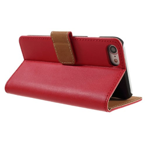 Wallet Case für Apple iPhone 8 7 SE 2020 Genuine Split Echt Leder