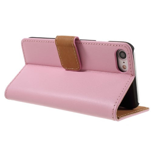 Wallet Case für Apple iPhone 8 7 SE 2020 Genuine Split Echt Leder