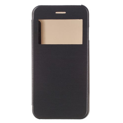 Wallet Case für Apple iPhone 8 7 SE 2020 Window View Brushed Look