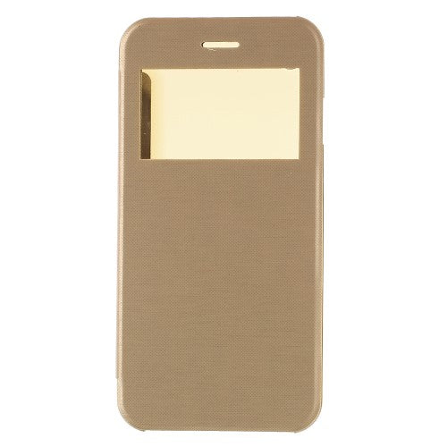 Wallet Case für Apple iPhone 8 7 SE 2020 Window View Brushed Look
