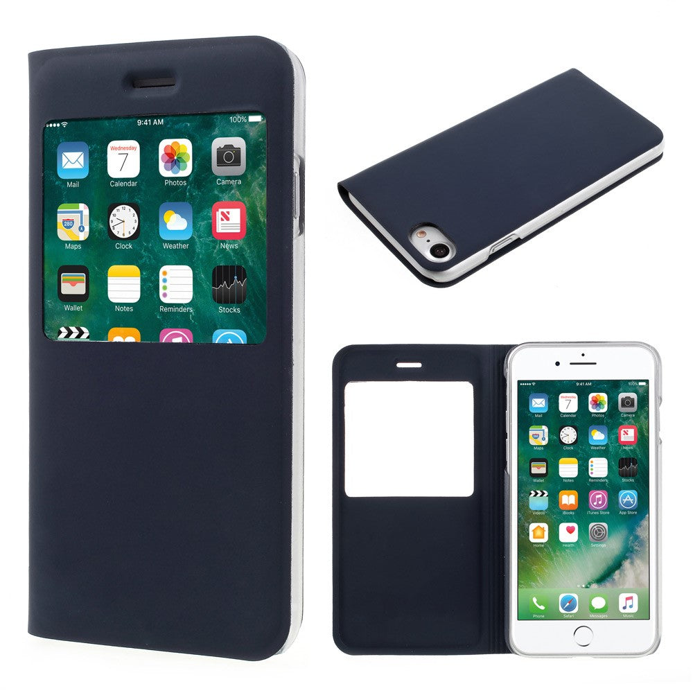 Wallet Case für Apple iPhone 8 7 SE 2020 Window View Book Etui