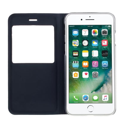 Wallet Case für Apple iPhone 8 7 SE 2020 Window View Book Etui