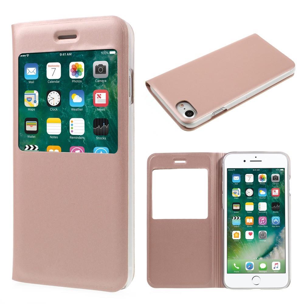 Wallet Case für Apple iPhone 8 7 SE 2020 Window View Book Etui