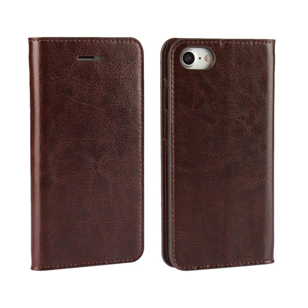 Wallet Case für APPLE IPHONE 8 7 SE 2020 SE 2022 Leder Handy Tasche Crazy Horse
