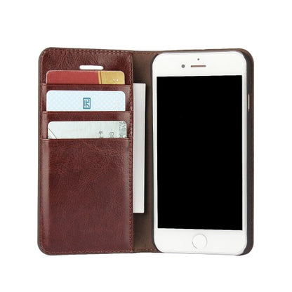 Wallet Case für APPLE IPHONE 8 7 SE 2020 SE 2022 Leder Handy Tasche Crazy Horse