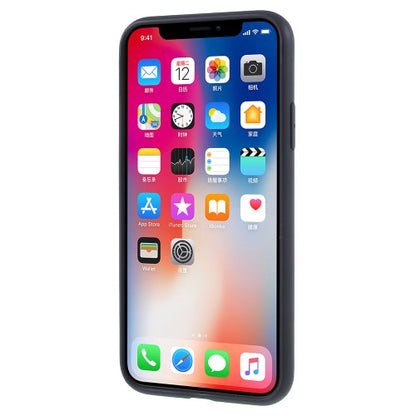 TPU Case für Apple iPhone XS X Soft Carbon Fiber Muster