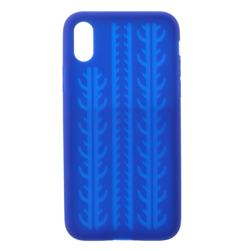 Silikon Case für Apple iPhone XS X Soft Reifenprofil