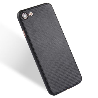 TPU Case für Apple iPhone 8 7 SE 2020 Ultra Thin Carbon Fiber Optik Optik