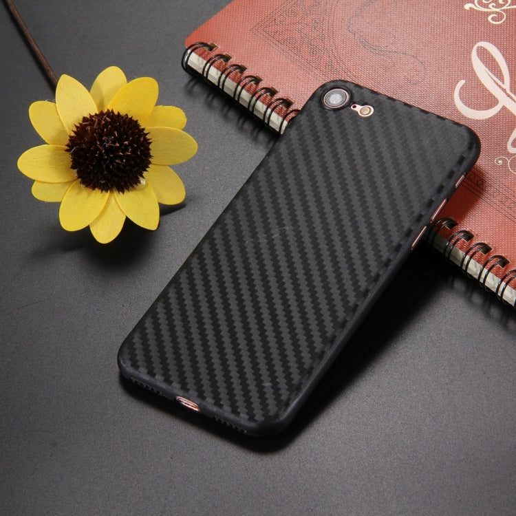 TPU Case für Apple iPhone 8 7 SE 2020 Ultra Thin Carbon Fiber Optik Optik