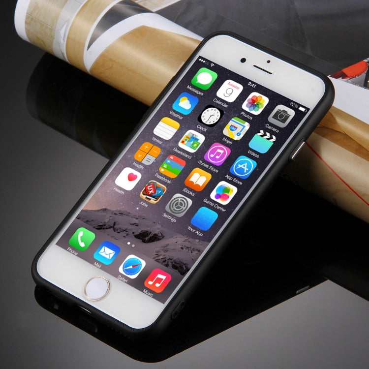 TPU Case für Apple iPhone 6 6S Pure Colour Metal Style
