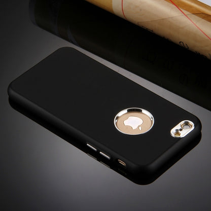 TPU Case für Apple iPhone 6 6S Pure Colour Metal Style