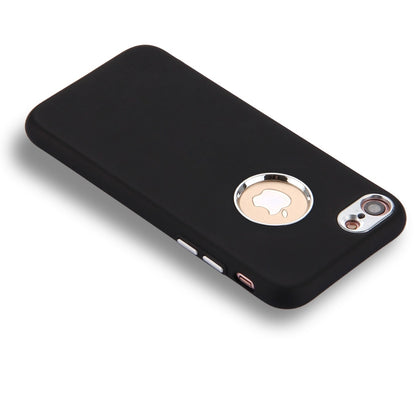 TPU Case für Apple iPhone 8 7 SE 2020 Pure Colour Metal Style