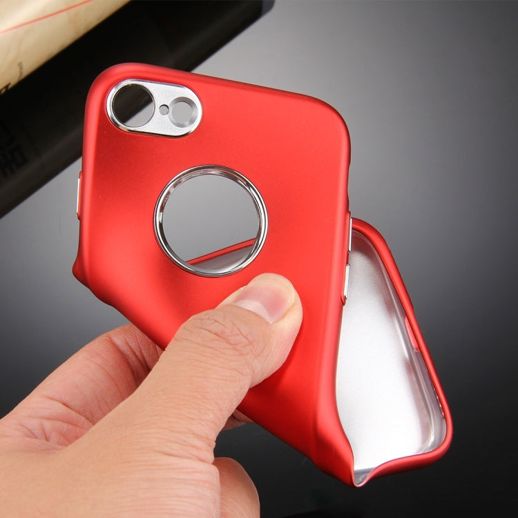 TPU Case für Apple iPhone 8 7 SE 2020 Pure Colour Metal Style