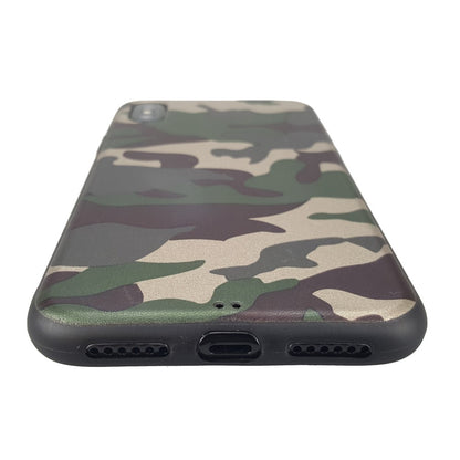 TPU Case für Apple iPhone XS X Flexi Camouflage Muster