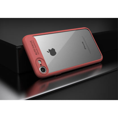 IPAKY TPU Gel Case für Apple iPhone 8 7 SE 2020 Frame elastisch Transparent