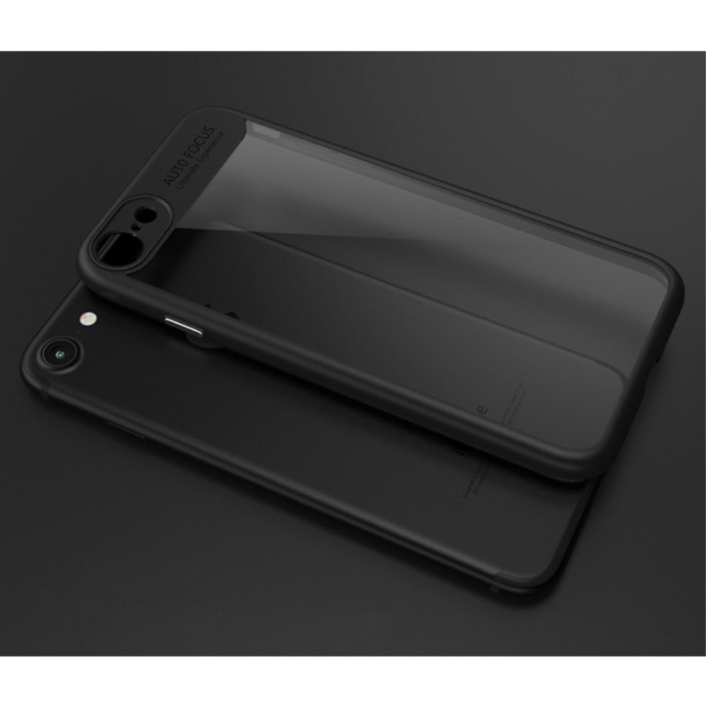 IPAKY TPU Gel Case für Apple iPhone 8 7 SE 2020 Frame elastisch Transparent