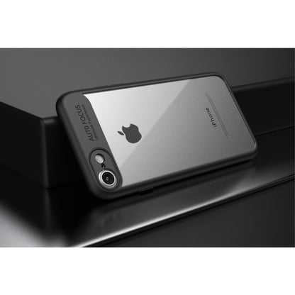 IPAKY TPU Gel Case für Apple iPhone 8 7 SE 2020 Frame elastisch Transparent