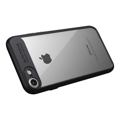 IPAKY TPU Gel Case für Apple iPhone 8 7 SE 2020 Frame elastisch Transparent