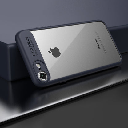 IPAKY TPU Gel Case für Apple iPhone 8 7 SE 2020 Frame elastisch Transparent