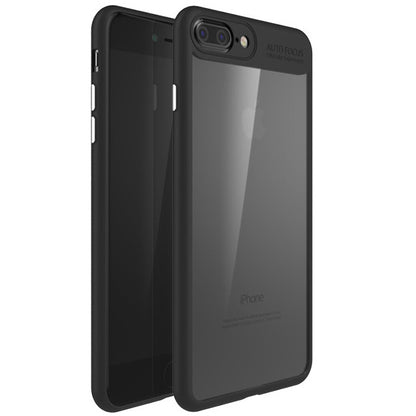 IPAKY TPU Gel Case für Apple iPhone 8 PLUS 7 PLUS Frame elastisch Transparent