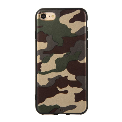 TPU Case für APPLE IPHONE 8 7 SE 2020 Camouflage Muster Flexi Tarn Handyhülle