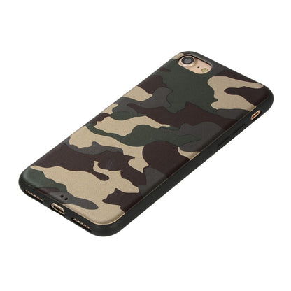 TPU Case für APPLE IPHONE 8 7 SE 2020 Camouflage Muster Flexi Tarn Handyhülle