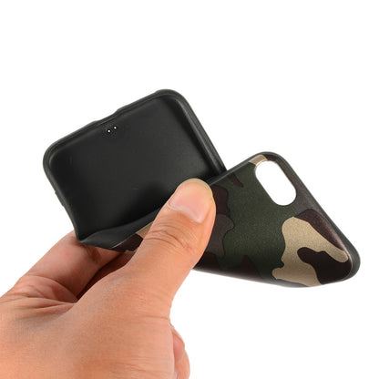 TPU Case für APPLE IPHONE 8 7 SE 2020 Camouflage Muster Flexi Tarn Handyhülle