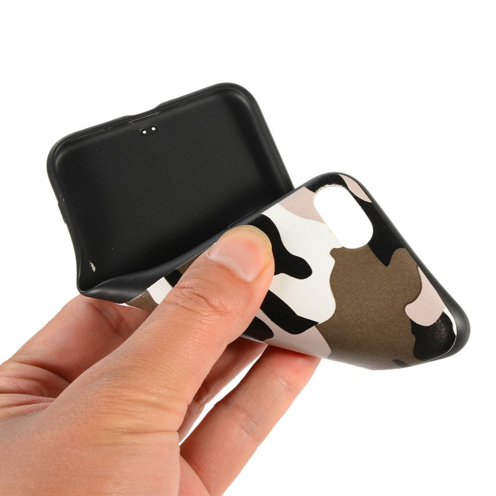 TPU Case für APPLE IPHONE 8 7 SE 2020 Camouflage Muster Flexi Tarn Handyhülle