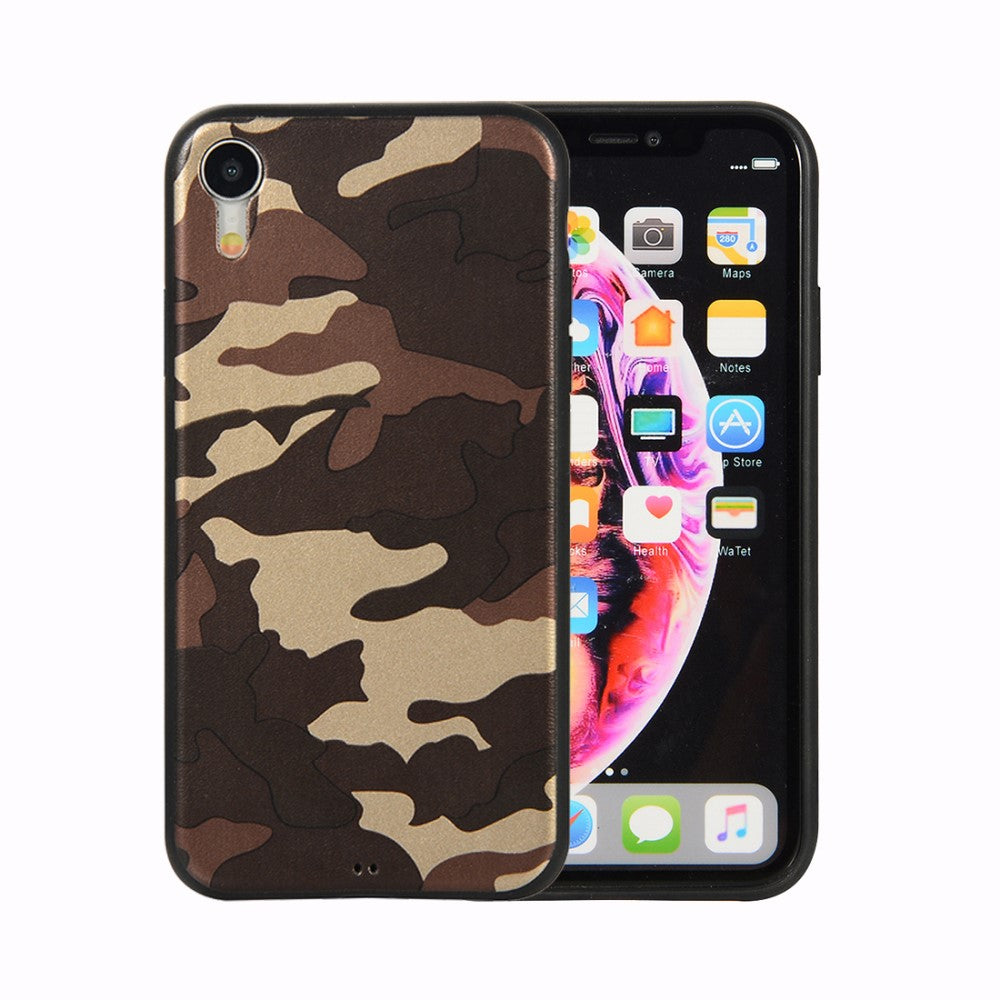 TPU Case für Apple iPhone XR Camouflage Muster Flexi Handyhülle