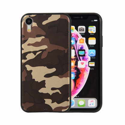 TPU Case für Apple iPhone XR Camouflage Muster Flexi Handyhülle