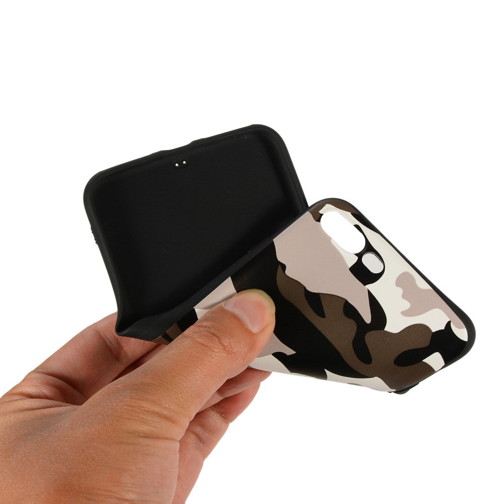 TPU Case für Apple iPhone 8 PLUS 7 PLUS Camouflage Muster Flexi Handyhülle