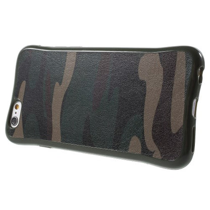TPU Gel Case für Apple iPhone 6 6S Camouflage Pattern Anti-Shock