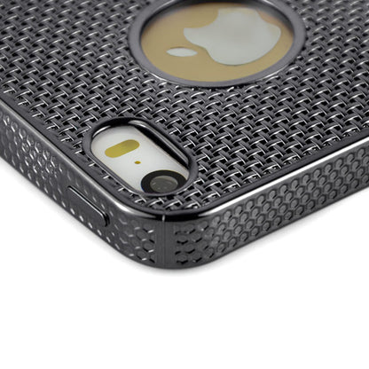 TPU Case für Apple iPhone SE 5 5S Soft Metal Chain Look Kette