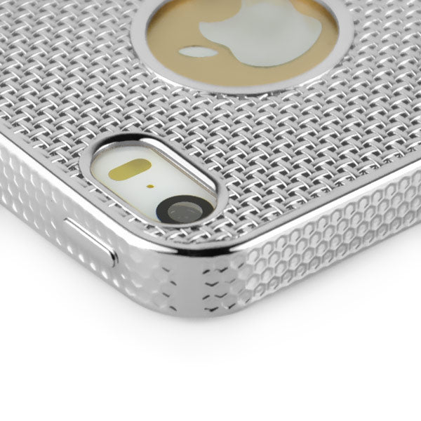 TPU Case für Apple iPhone SE 5 5S Soft Metal Chain Look Kette