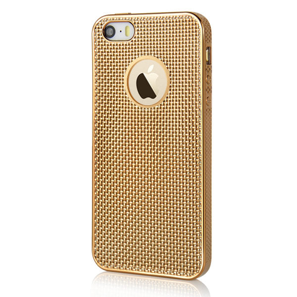 TPU Case für Apple iPhone SE 5 5S Soft Metal Chain Look Kette