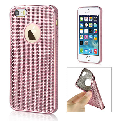 TPU Case für Apple iPhone SE 5 5S Soft Metal Chain Look Kette