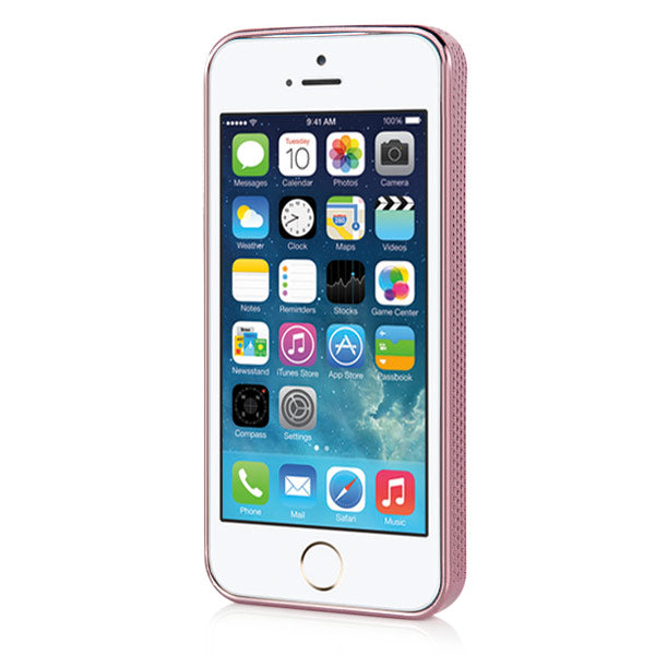 TPU Case für Apple iPhone SE 5 5S Soft Metal Chain Look Kette
