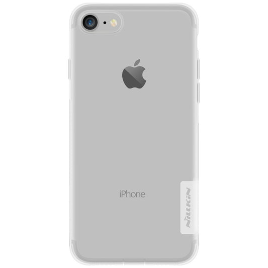 NILLKIN TPU Case für Apple iPhone 8 7 SE 2020 Transparent Klar Anti-Staub-Plug