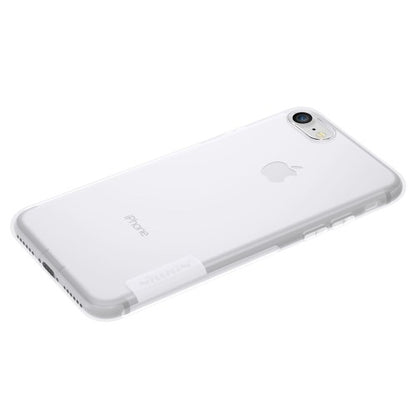 NILLKIN TPU Case für Apple iPhone 8 7 SE 2020 Transparent Klar Anti-Staub-Plug