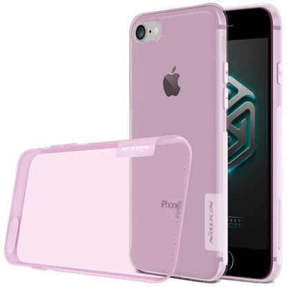 NILLKIN TPU Case für Apple iPhone 8 7 SE 2020 Transparent Klar Anti-Staub-Plug