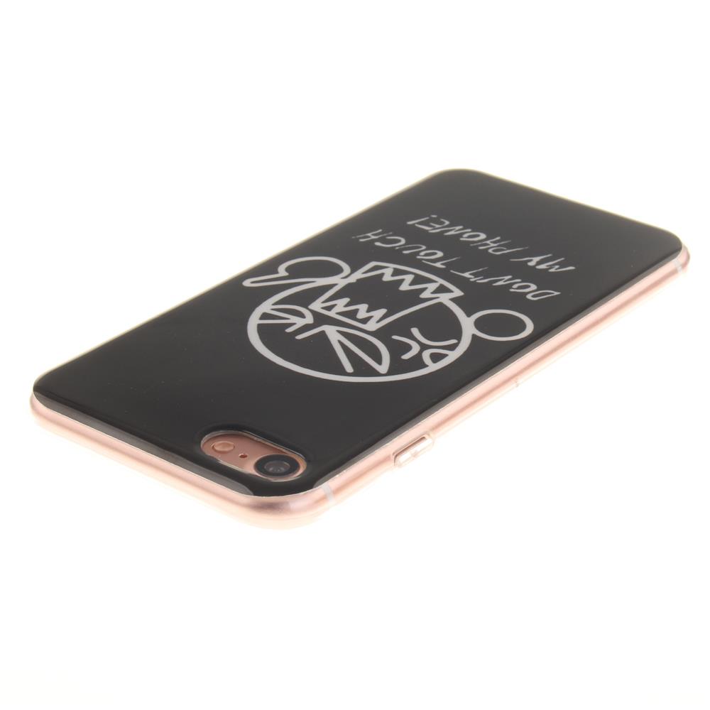 Apple iPhone 8 7 SE 2020 TPU IMD Case Ultra Slim Drawing