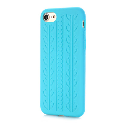 Silikon Case für Apple iPhone 8 7 SE 2020 Soft Reifenprofil