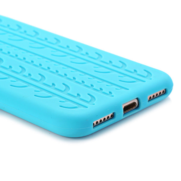 Silikon Case für Apple iPhone 8 7 SE 2020 Soft Reifenprofil