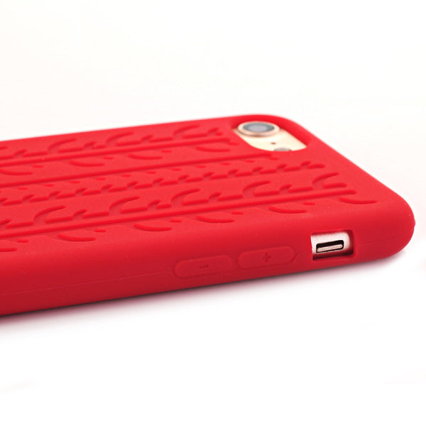Silikon Case für Apple iPhone 8 7 SE 2020 Soft Reifenprofil