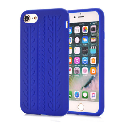 Silikon Case für Apple iPhone 8 7 SE 2020 Soft Reifenprofil